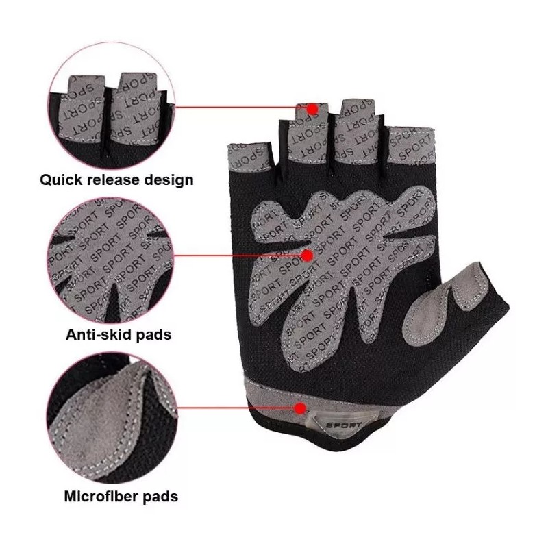 Launer Gym Guantes Deportivos, Ejercicio Para Hombre Y Mujer.