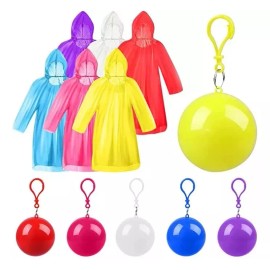 KFMX Impermeable 10 Pz Bolsillo Portátil Llavero Para Emergencias