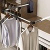 STORKING Pull Down Closet Rod 21"-26", Pull Down Adjustable Side