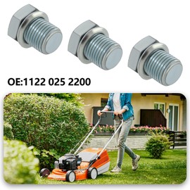 Briny River 4PCS M10 Chainsaw Decompression Valve Blanking Plug 11220252200 Compatible with Stihl Compatible with Husqvarna