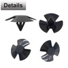 50pcs Hood Insulation Retainer Clips with 1pc Fastener Remover -