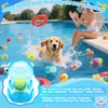Acehome Indestructible Dog Chew Toys, Dog Squeaky Toys, Transparent Bear