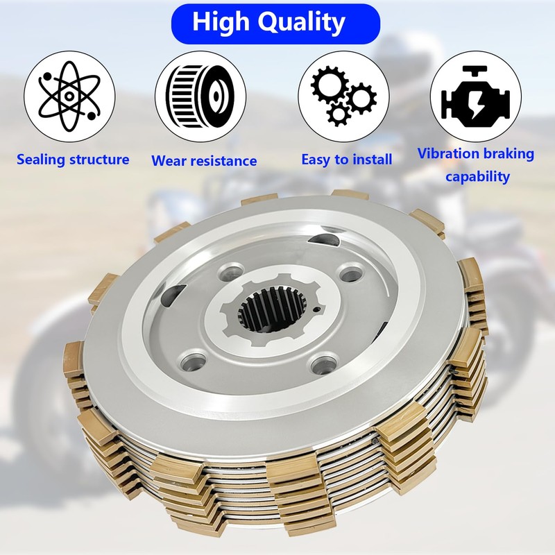 Clutch Kit & Inner Hub & Outer Plate Gasket for