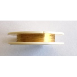 TUNGSTEN WIRE WOLFRAM WIRE GOLD PLATED TUNGSTEN .0025” WIRE 3 FEET 99.95% PURE!🇺🇸.063mm  WOLFRAM WIRE🇺🇸