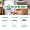 Laundry Detergent Sheet, Eco-Friendly & Hypoallergenic Wash Strips, Natural Ingredients,