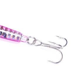 FOLANDO Metal Sea Fishing Lures with Hooks, Spinner Lure sea fishing sinking lure for Sea Fishing Tackle for Long Cast Deep Sea Fishing 60g 6#