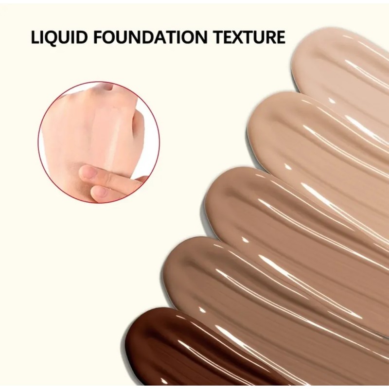 Base De Maquillaje Hidratante Textura Natural #4