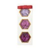 Q-FLA Bath Fragrance Flower Shape Bath Salt, Three Wheel Carnation,