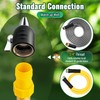 Feekoon Jet Nozzle with Shut Off, 3/4" GHT Sweeper Garden