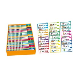 kokiya Word Families Sight Word Flash Cards Educational Read and Rhyming Flip Books for Home