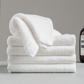 Cotton Cloud Hotel Towels: 10 170g towels (normal thickness), 10 170g deep gray towels / 코튼클라우드 호텔수건 170g  타올 10장(보통두께), 170g 딥그레이 10장