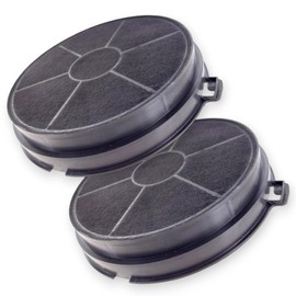DL-pro 2 x Carbon Filters for AEG Electrolux Zanussi 50290662001 EFF73 Whirlpool 481281729027 Wpro CHF187 Cooker Hood