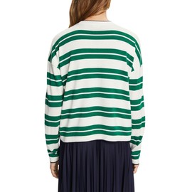 ESPRIT Women's 073ee1i301 Sweater, 302/Dark Green 3, L