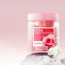 Sugar Scrub for Dark Underarms, Body, Face, and Feet - Exfoliating Face Wash and Clean Body Scrub