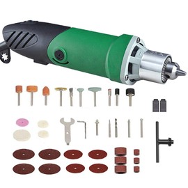 VOTOER 480W Rotary Tool Power Die Electric Multi-function Grinder Carver Set, 6 Step Variable Speed, 30000RPM