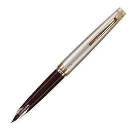 Pilot E95s Fountain Pen, Ivory Barrel with Gold Accents, Extra Fine Nib, Blue Ink (60839)