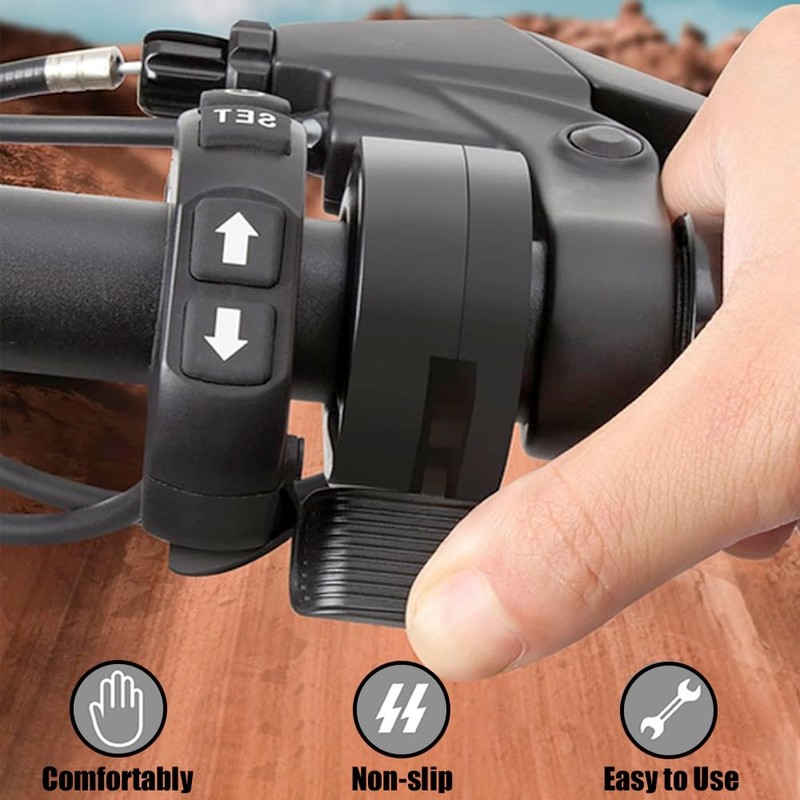 130X Thumb Throttle Accelerator Universal Finger Throttle Booster Waterproof Electric