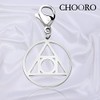 Sello hermético de la luz, símbolo de alquimia, joyería de