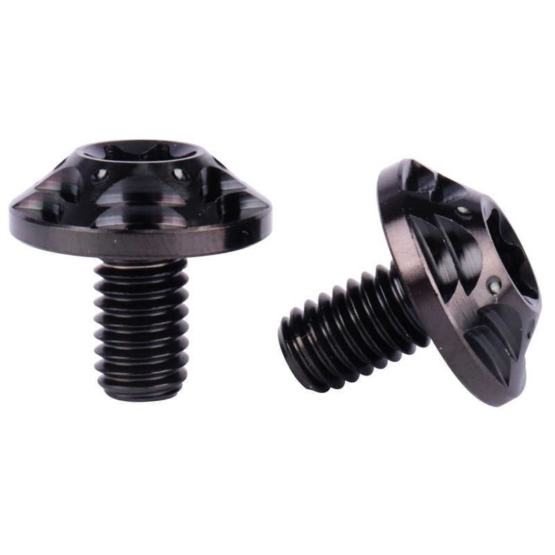 UHDFBDHF Titanium Bolt M6 Torx Head T40 Screws for Bicycle,