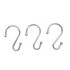 EleCharm Shower Curtain Hooks, Set of 12 Rust Proof S
