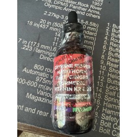 Liberty Cayenne Pepper Hawthorn Beet Root Turmeric Vitamin K2+D3 Liquid Drops 60ML