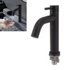 Bathroom Sink Faucet Stainless Steel Modern Single Handle Single Hole