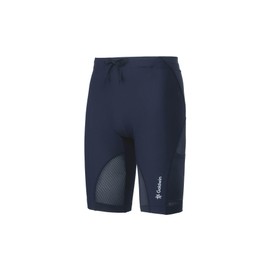 Goldwin GC15152 Men's C3fit Impact Air Cargo Half Tights for Running, Climbing, Trails, Stretch, UV, Black, S