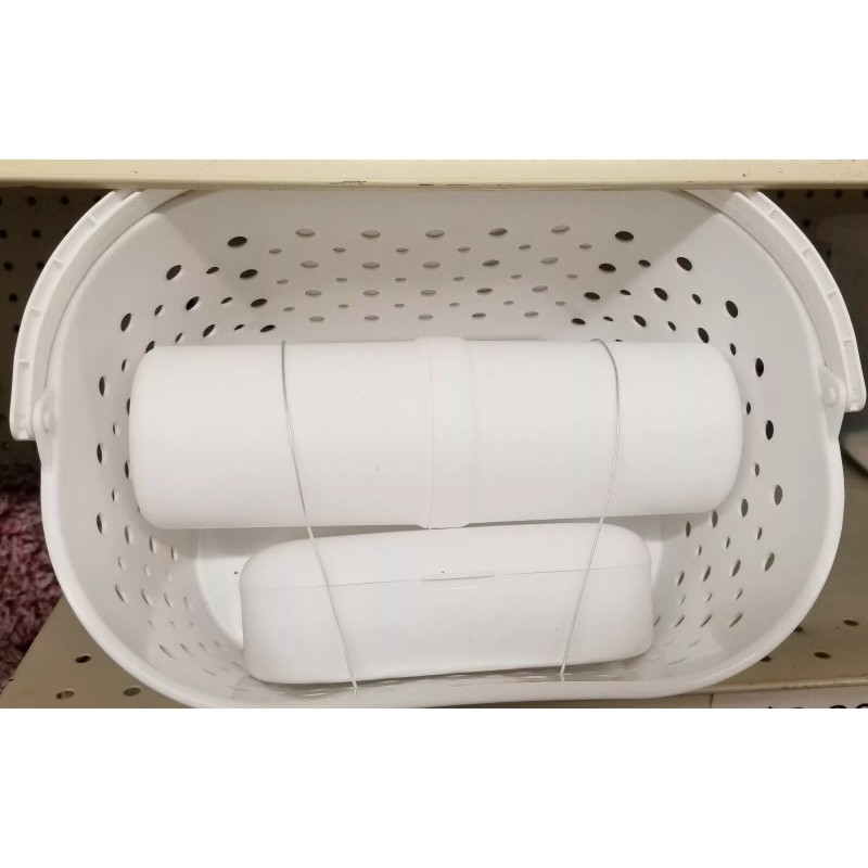 Room Essentials Shower Caddy Bath Storage Organizer Basket White 3