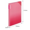 Kokuyo M5710P-6 File Clear Holder Book MOTTE A4 6P Pink