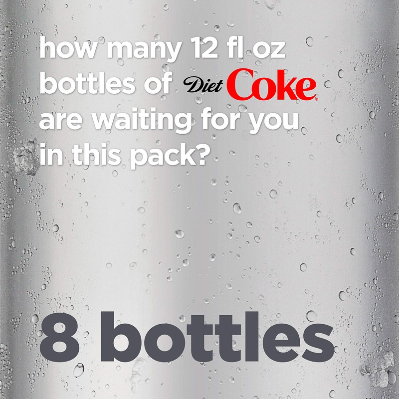 Diet Coke, Soda Soft Drink, 12 oz (pack of 8)