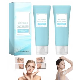 2Pcs Luxelift Skin Firming Butter, Luxelift Skin Firming Youth Butter, Luxelift Skin Firming Cream for Deeply Moisturized, Firm Skin, Lmproves Wrinkles And Fine Lines & Reduces Dry Skin