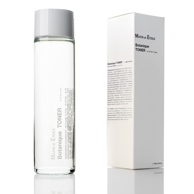 MATIN et ÉTOILE Botanic Toner Wiping Lotion, 4.2 fl oz