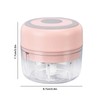 Mini Chopper Durable Electric 100ml Capacity Quickly Chopping Portable Grinder