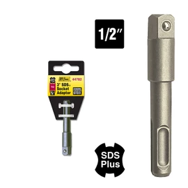 IVY Classic 44782 SDS Plus to 1/2" Square Socket Adaptor, 3" Length, Impact Plus, 1/Piece