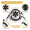 7pzas Kit De Proteccion Rodilla Codo Mano Patinaje Para Niño
