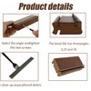Wzenclave Fret End Beveling File 3/23/35 Degree 3-in-1 Guitar File