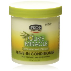 African Pride Olive Miracle Anti-Breakage Leave-In Conditioner 425g/15oz