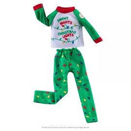 The Elf on the Shelf Claus Couture Snowy Night PJs (Elf Not Included) Clothes for Elf on The Shelf Doll
