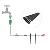 sourcing map Irrigation Drip Support Stakes 200mm Length PP Plastic