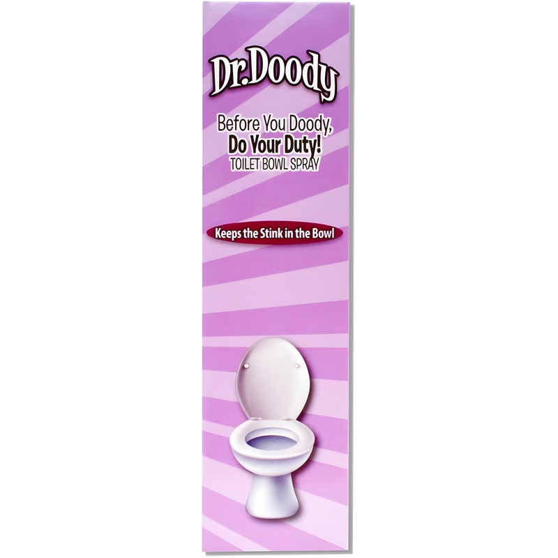 Dr.Doody Freshening Toilet Spray, Lavender Tush, 1.85 Fluid Ounce, 5