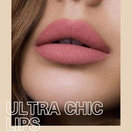 12pcs Mate Lápiz Labial Líquido Set de Maquillaje Aterciopelado de Larga Duración de Alta Pigmentación Desnuda a Prueba de Agua Kit de Brillo de Labios Niñas Mujeres Maquillaje Set de Regalo