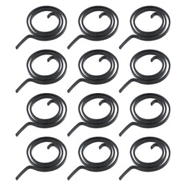 LC LICTOP 2.5 Return Door Handle Torsion Spring Replacement, 0.75" ID & 1.13" OD, Staight End Flat Coil Spiral Spring for Flylock & Lever Handles, Internal Lock Repair, 12Pcs