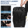 WELIDAY Large Laundry Backpack Bag with 3 Sizes Mesh Wash
