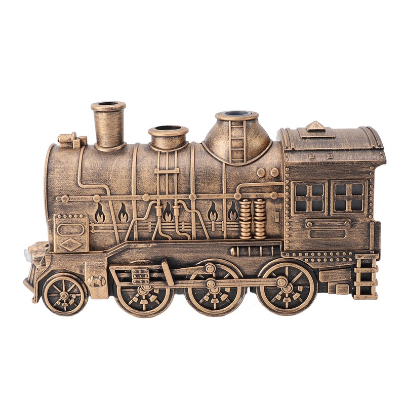Train Humidifier 300ml Retro Train Shape Aromatherapy Diffuser with Waterless