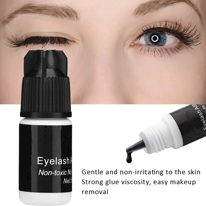 5ml Professional Black Glue Quick Drying Long Lasting Eyelash Glue