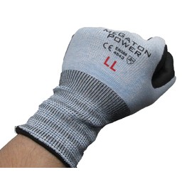 Fuji Gloves Megaton Power Cut Resistant Gloves Nitrile Coat 25-12 LL 25-12-LL