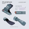 PICSIL Phoenix Grips+ Wrist Pads + Carry Bag, Magnesium Free,