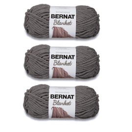 Bernat 161200-44 Blanket Yarn - Dark Grey
