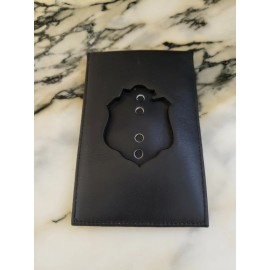 Vintage/Rare Safariland Badge On Outside/2, ID & Clip #177, Black, OLD-BUT-NEW