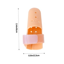IWOWHERO Finger Support Brace Splint for Fracture Plastic Splint Hook and Loop Fastener Dip Finger Joint Protector